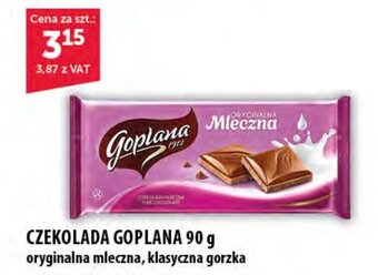 Eurocash CZEKOLADA GOPLANA 90 g oferta