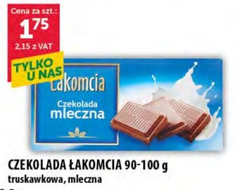 Eurocash CZEKOLADA ŁAKOMCIA 90-100 g oferta