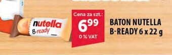 Eurocash BATON NUTELLA B-READY 6 x 22 g oferta