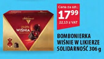 Eurocash BOMBONIERKA WIŚNIE W LIKIERZE SOLIDARNOŚĆ 306 g oferta