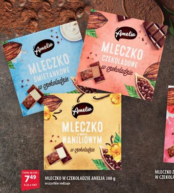 Eurocash MLECZKO W CZEKOLADZIE AMELIA 380 g oferta
