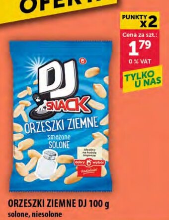 Eurocash ORZESZKI ZIEMNE DJ 100 g oferta