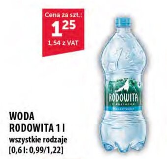 Eurocash WODA RODOWITA 1 l oferta