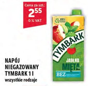 Eurocash NAPÓJ NIEGAZOWANY TYMBARK 1 l oferta