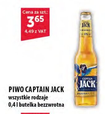 Eurocash PIWO CAPTAIN JACK 0,4 l oferta