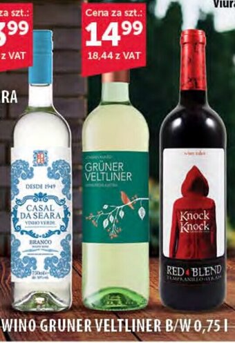 Eurocash WINO GRUNER VELTLINER B/W 0,75 l oferta