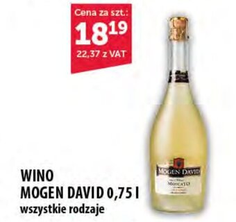 Eurocash WINO MOGEN DAVID 0,75 l oferta