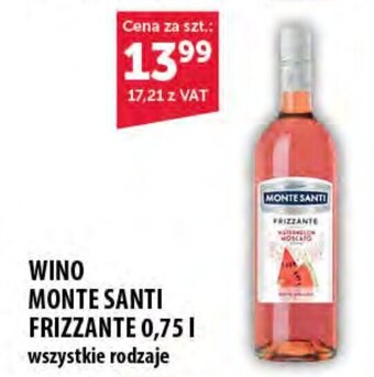 Eurocash WINO MONTE SANTI FRIZZANTE 0,75 I oferta