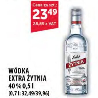 Eurocash WODKA EXTRA ŻYTNIA 40% 0,5 l oferta