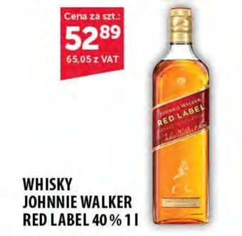 Eurocash WHISKY JOHNNIE WALKER RED LABEL 40% 1 l oferta