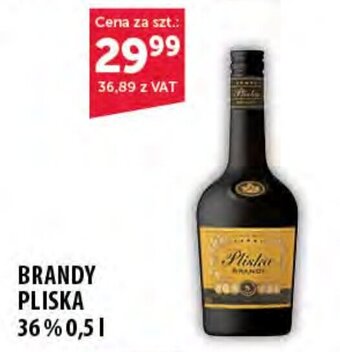 Eurocash BRANDY PLISKA 36% 0,5 l oferta