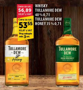 Eurocash WHISKY TULLAMORE DEW HONEY 35% 0,7 l oferta