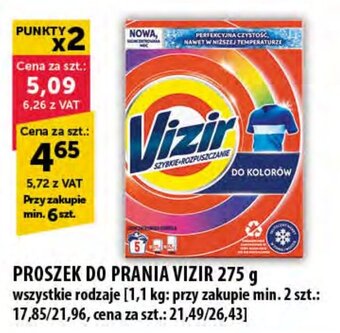 Eurocash PROSZEK DO PRANIA VIZIR 275 g oferta