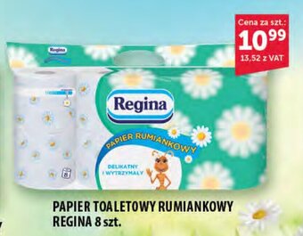 Eurocash PAPIER TOALETOWY RUMIANKOWY REGINA 8 szt. oferta