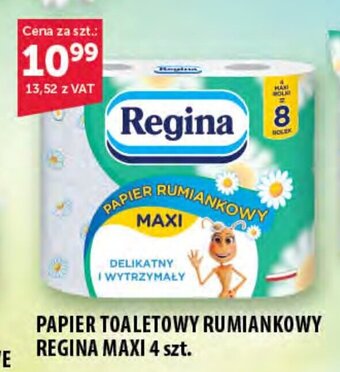 Eurocash PAPIER TOALETOWY RUMIANKOWY REGINA MAXI 4 szt. oferta