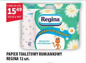 Eurocash PAPIER TOALETOWY RUMIANKOWY REGINA 12 szt. oferta