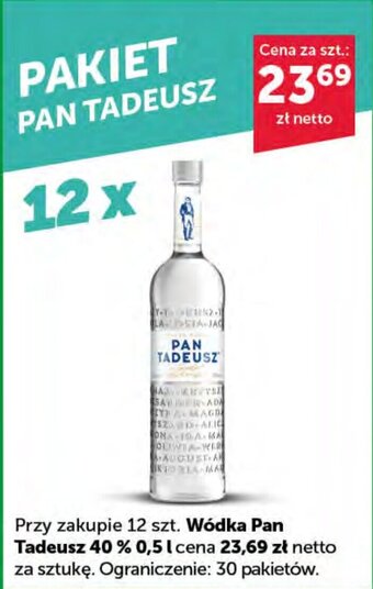 Eurocash PAKIET PAN TADEUSZ 0,5 l oferta