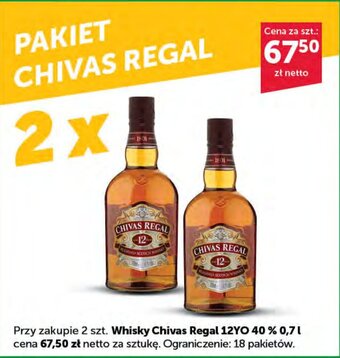Eurocash PAKIET CHIVAS REGAL 0,7 l oferta