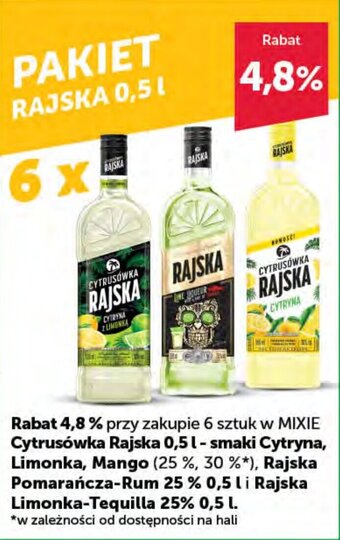 PAKIET RAJSKA 0,5 l