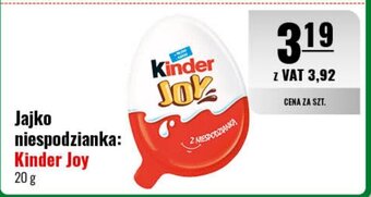 Eurocash Jajko niespodzianka: Kinder Joy 20 g oferta
