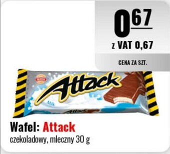 Eurocash Wafel: Attack 30 g oferta