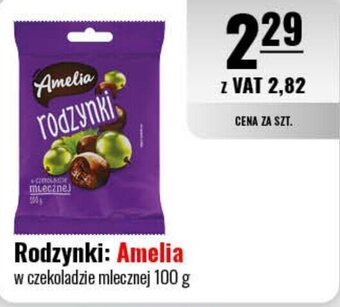 Eurocash Rodzynki: Amelia 100 g oferta