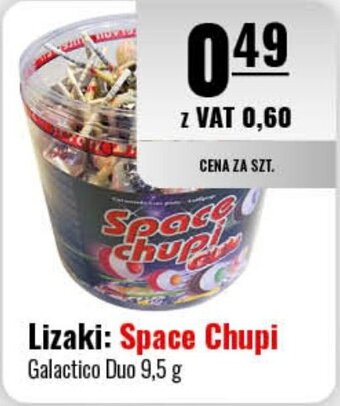 Eurocash Lizaki: Space Chupi 9,5 g oferta