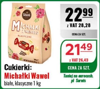 Eurocash Cukierki Michałki Wawel 1 kg oferta