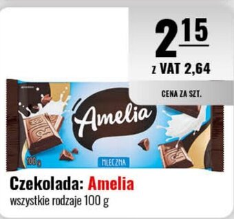 Eurocash Czekolada Amelia 100 g oferta