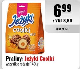 Eurocash Praliny Jeżyki Coolki 140 g oferta