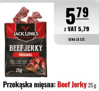 Eurocash Przekąska mięsna Beef Jerky 25 g oferta