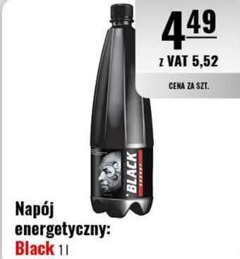 Eurocash Napój energetyczny Black 1l oferta