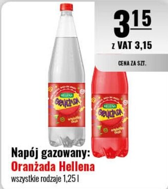 Eurocash Napój gazowany Oranżada Hellena 1,25l oferta