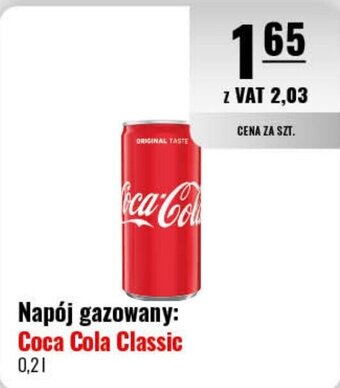 Eurocash Napój gazowany Coca Cola Classic 0,2l oferta