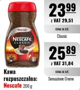 Eurocash Kawa rozpuszczalna Nescafe 200 g oferta