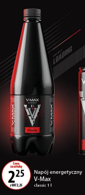 Eurocash Napój energetyczny V-Max 1l oferta