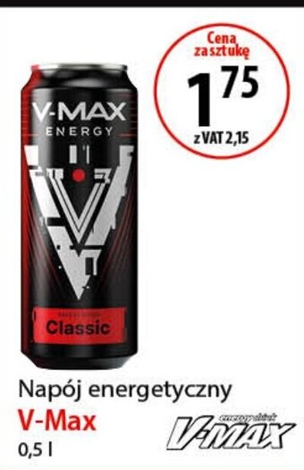Eurocash Napój energetyczny V-Max 0,5l oferta