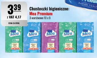 Eurocash Chusteczki higieniczne Mea Premium 10 x 9szt. oferta
