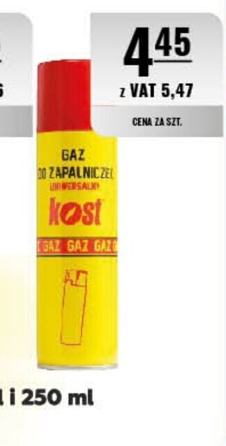 Eurocash GAZ 250 ml oferta