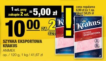 Spar SZYNKA EKSPORTOWA KRAKUS ANIMEX 120g oferta