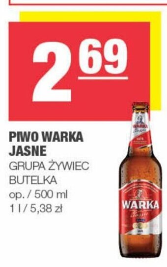 Spar PIWO WARKA JASNE GRUPA ŻYWIEC 500ml oferta