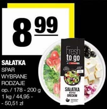 Spar SAŁATKA SPAR 178-200g oferta
