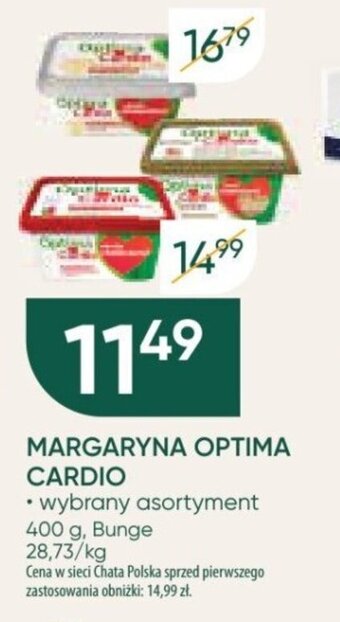 Chata Polska MARGARYNA OPTIMA CARDIO 400 g oferta