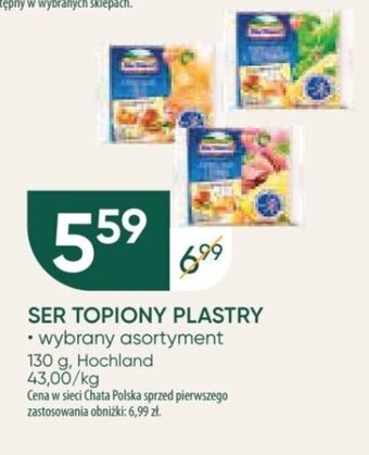 Chata Polska SER TOPIONY PLASTRY Hochland 130 g oferta
