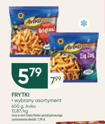 Chata Polska FRYTKI Aviko 600 g oferta