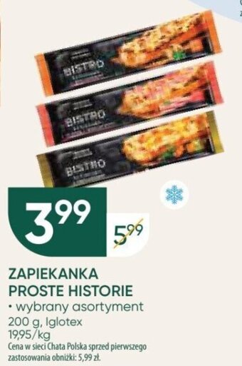 Chata Polska ZAPIEKANKA PROSTE HISTORIE 200 g oferta
