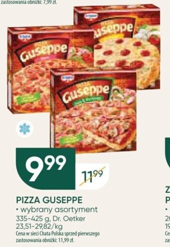 Chata Polska PIZZA GUSEPPE Dr. Oetker 335-425 g oferta