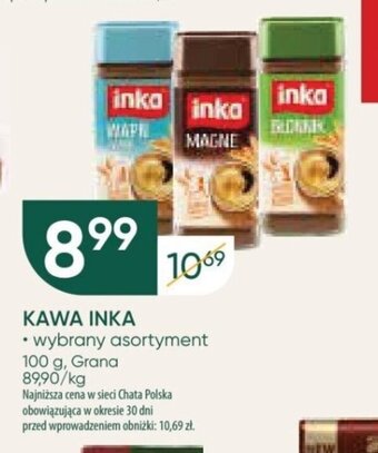 Chata Polska KAWA INKA 100 g oferta
