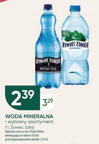 Chata Polska WODA MINERALNA 1 l oferta