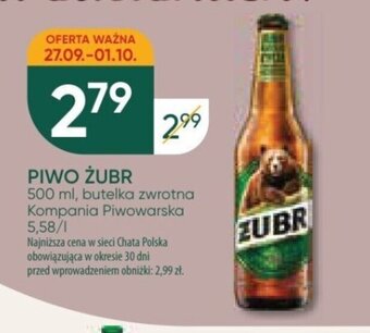 Chata Polska PIWO ŻUBR 500 ml oferta